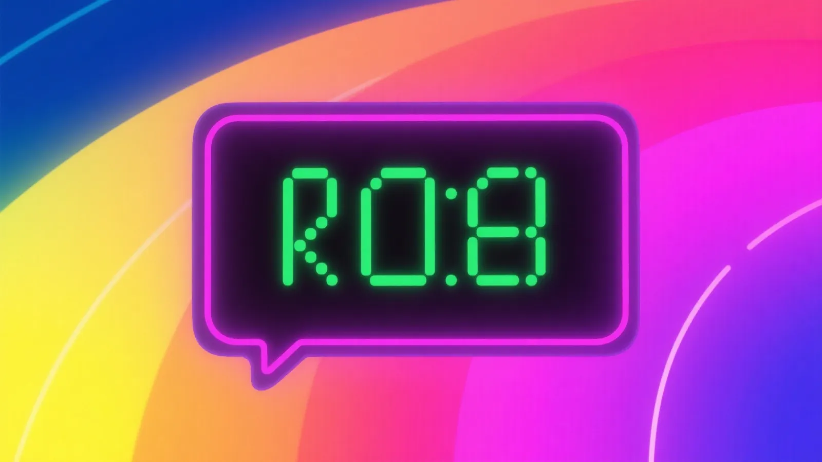 Game neon background